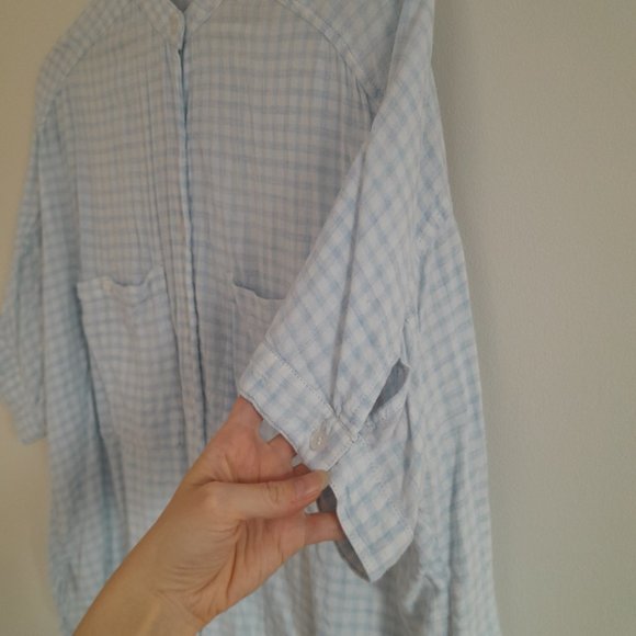 Max Studio Button Down Plaid Shirt - Picture 10 of 16